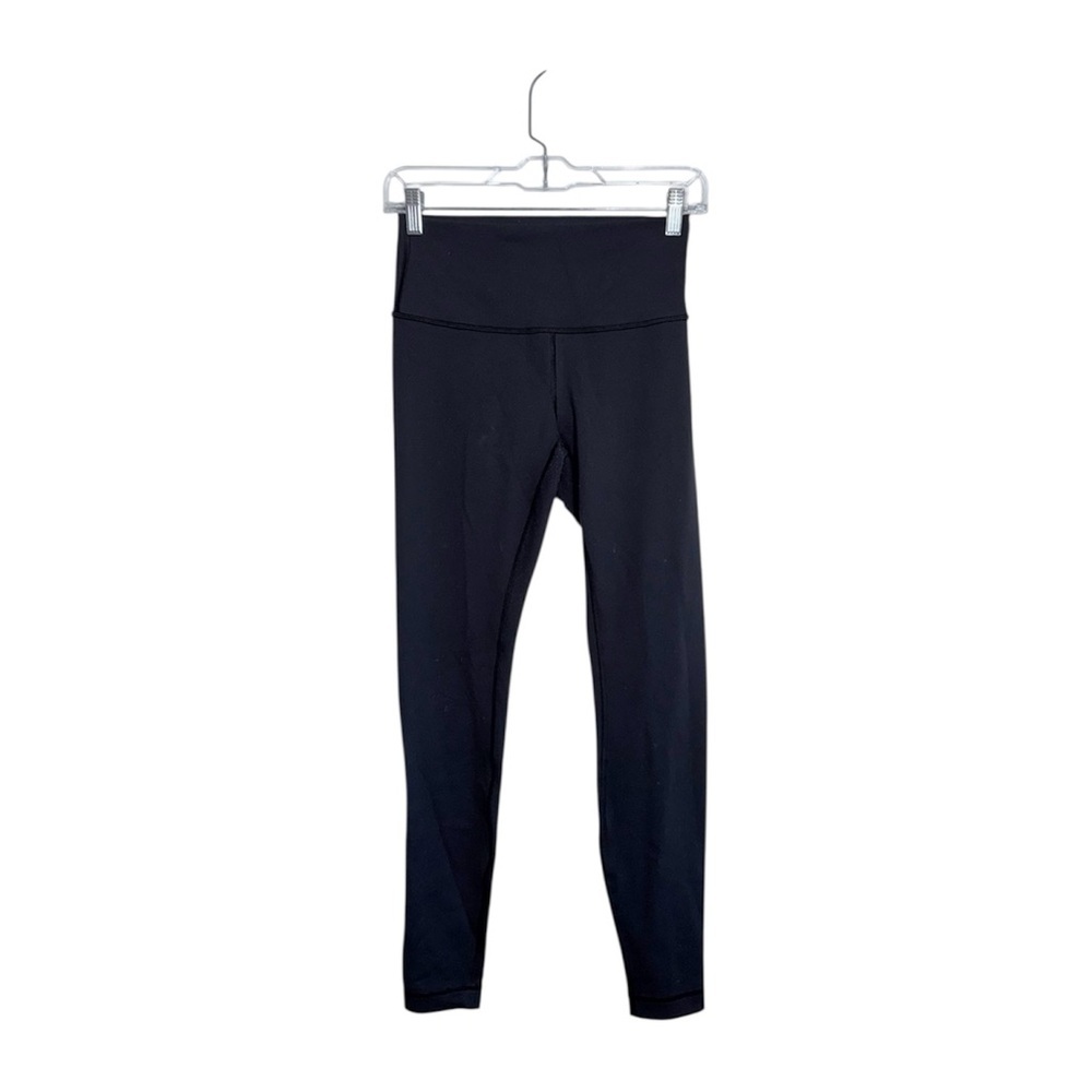 Lululemon Wunder Under High Rise Tight Full Length Leggings Black 6 Women’s - Picture 2 of 12